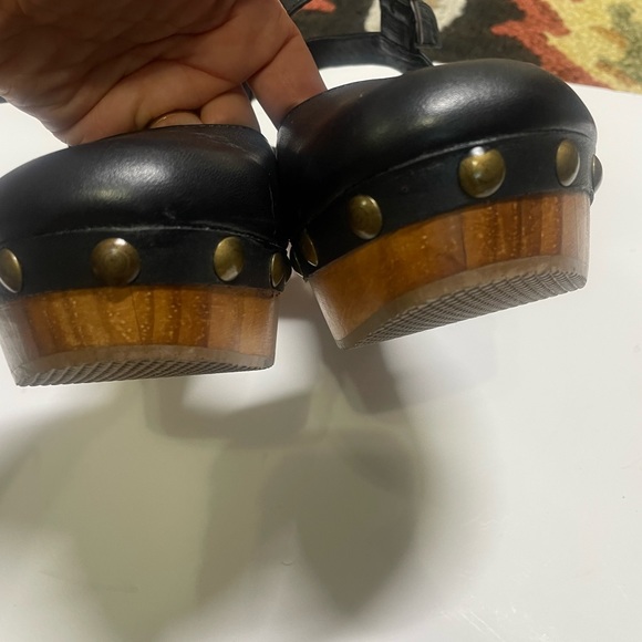 Cordani Black Clogs 9.5 - Picture 9 of 13